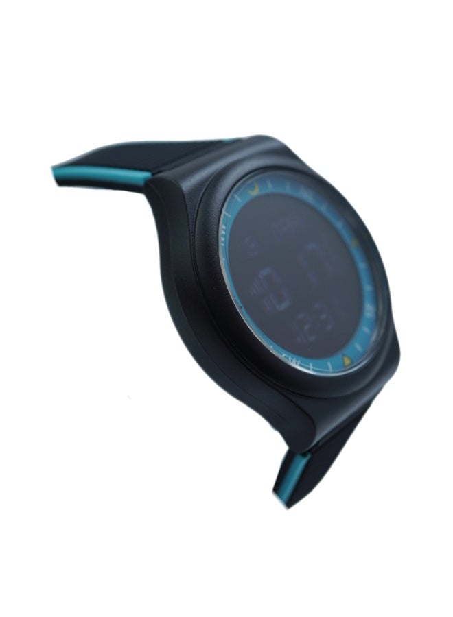 ساعة يد رقمية مقاومة للماء WY-16B بولي أسود - Image 3